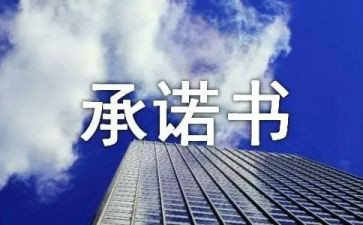 单位安全承诺书范文7篇