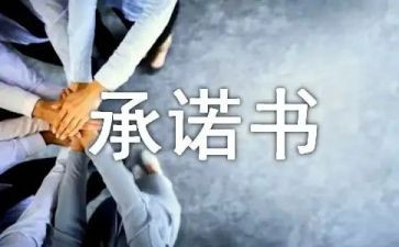 廉洁承诺书模板5篇