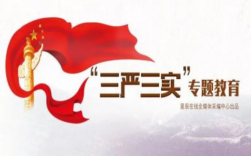 三严三实体会心得6篇