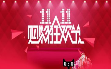双11活动总结报告7篇