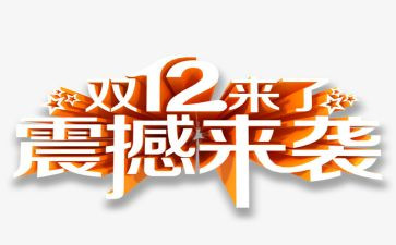 双12店面活动方案5篇