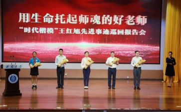 王红旭先进事迹心得体会6篇