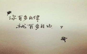 自律申请书5篇